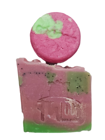 SHAMPOO BAR + WATERMELON SOAP